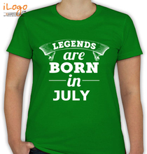  LEGENDS-BORN-IN-july T-Shirt