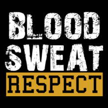 blood sweat respect logo
