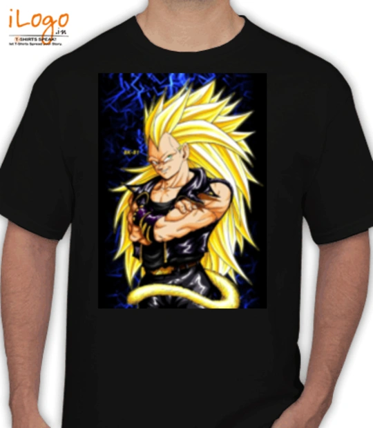 vegeta-black-s - Men's T-Shirt