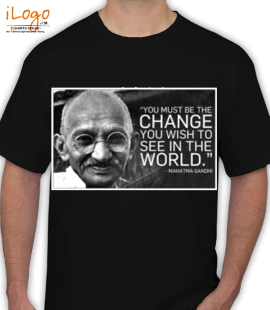 Tee be-the-change- T-Shirt