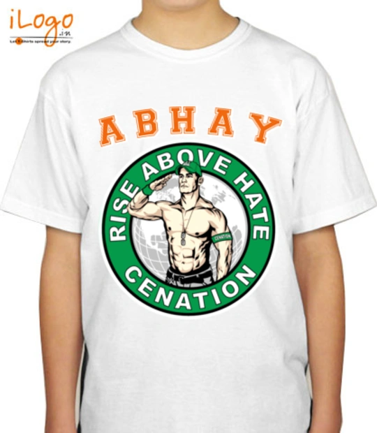Shirt ABHAY-white T-Shirt