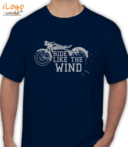  Biker By Choice RIDE-LIKE-A-WIND T-Shirt