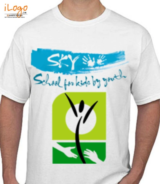 Sky-Center - Men's T-Shirt
