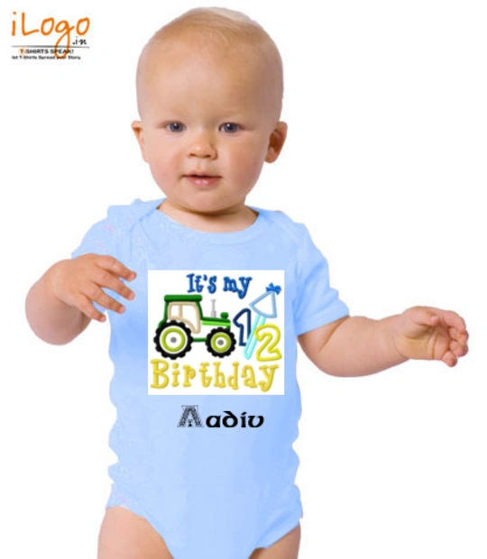 Aadiv - Baby Onesie for 1 year