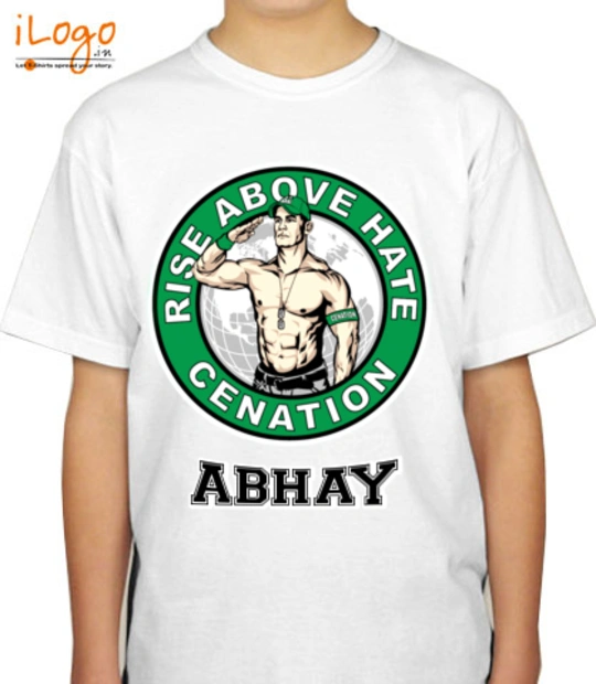 Shirt ABHAY-white- T-Shirt