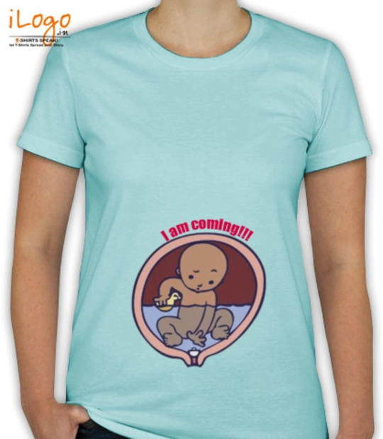 Maternity t shirt i-am-coming T-Shirt