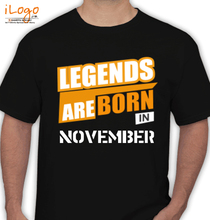  legends-are-born-in-november T-Shirt