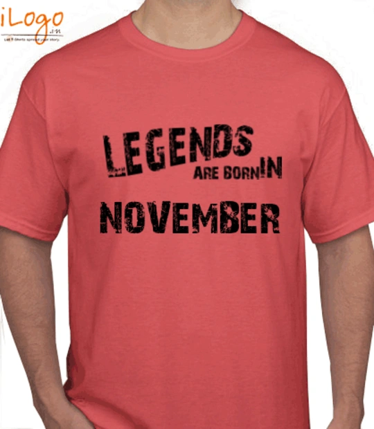 Legends are Born in November LEGENDS-BORN-INNOvember T-Shirt