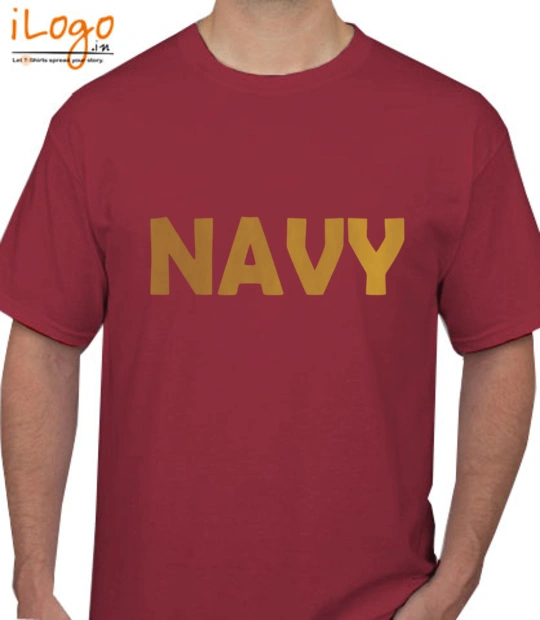 Navy officer. Navy-gradient T-Shirt