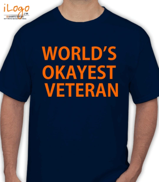 Navy officer. Okayest-veteran T-Shirt
