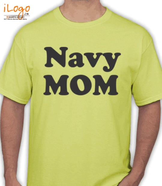 Navy-mom-proud - T-Shirt