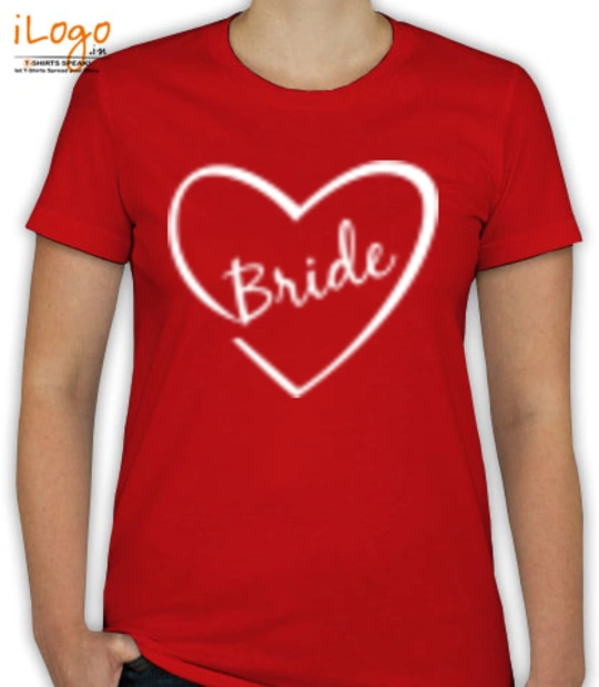Bachelor Party Bride-heart T-Shirt