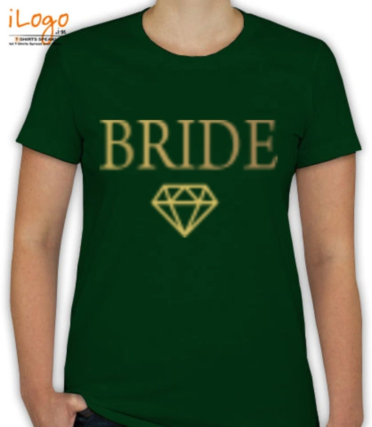 Bachelor Party Bride-Diamond T-Shirt