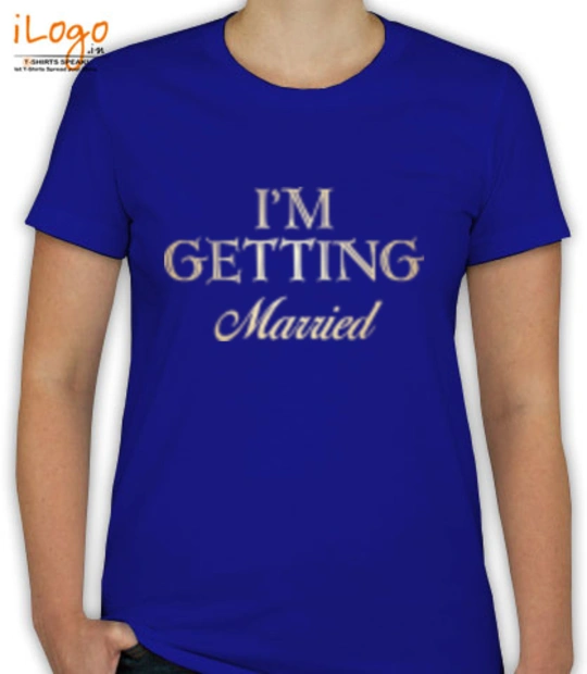 Bride Getting-Married. T-Shirt