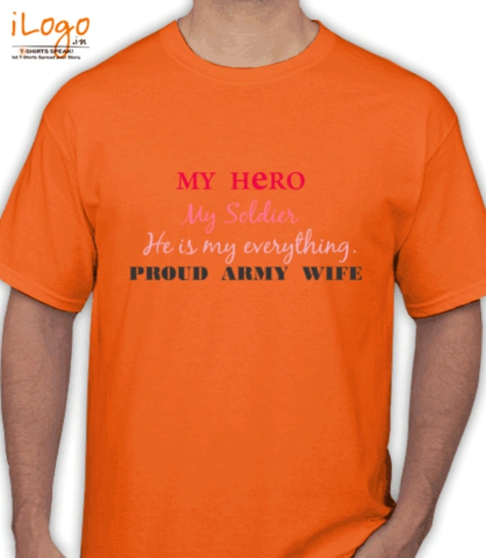 Army He-is-my-everything T-Shirt