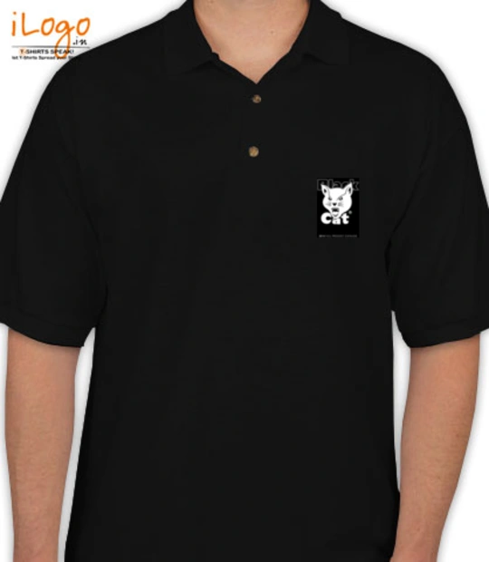T shirts black-cat- T-Shirt