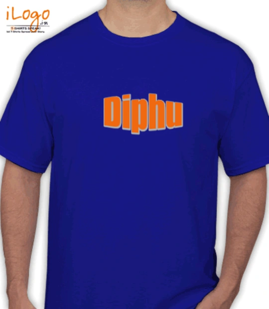 T shirts Diphu-text-foo T-Shirt