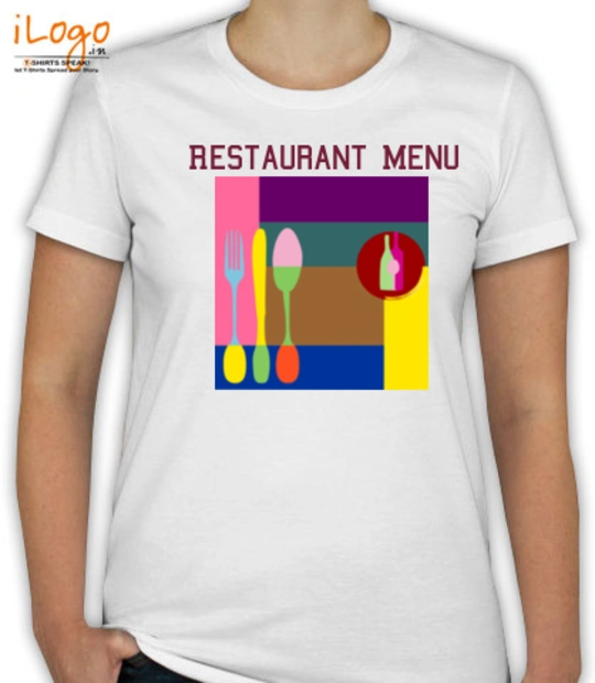  Restaurant-Menu T-Shirt