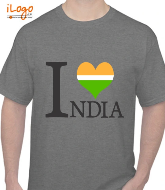 Independence I-love-india T-Shirt