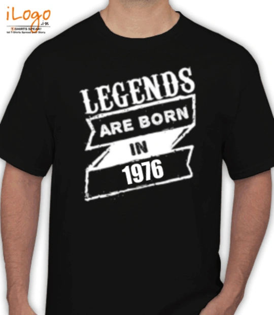 Legends are Born in 1976 Legends-are-born-. T-Shirt