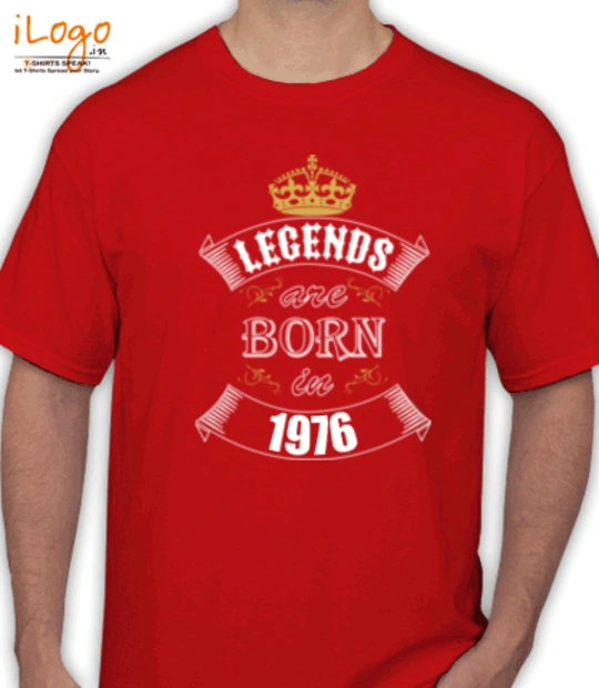 LEGENDS BORN IN Legends-are-born-in-% T-Shirt