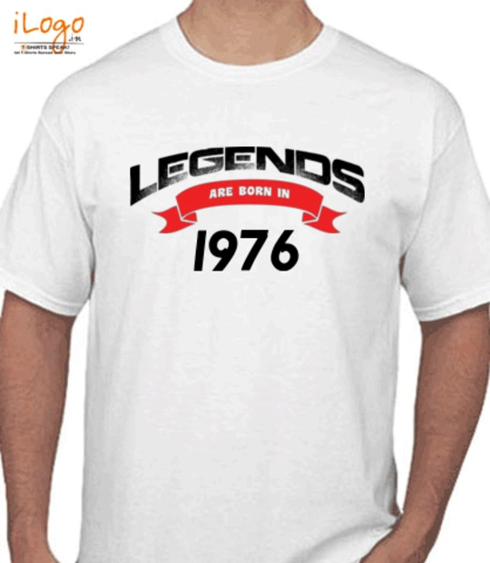 Legends are Born in 1976 Legends-are-born-%B T-Shirt