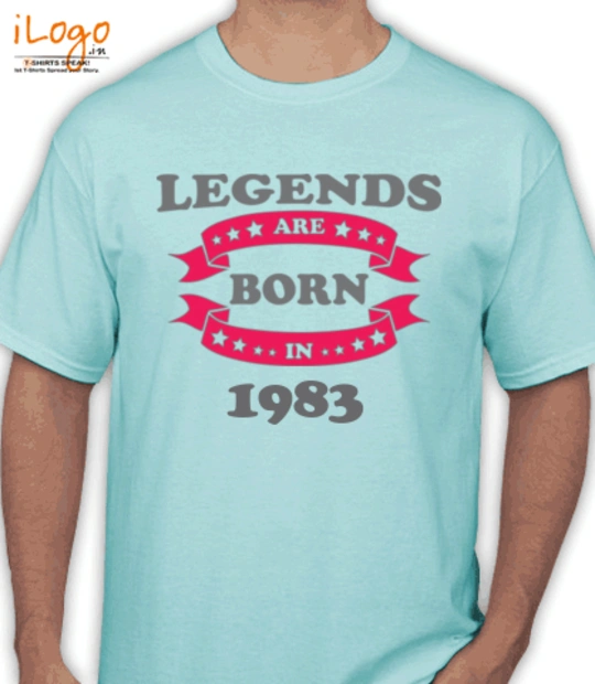 LEGENDS BORN IN Legends-are-born-%B T-Shirt