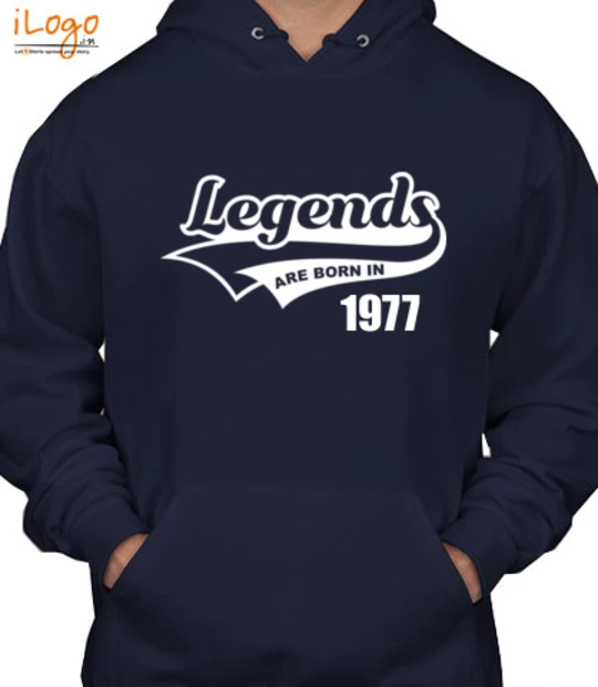 Legends are Born in 1977 T-Shirts