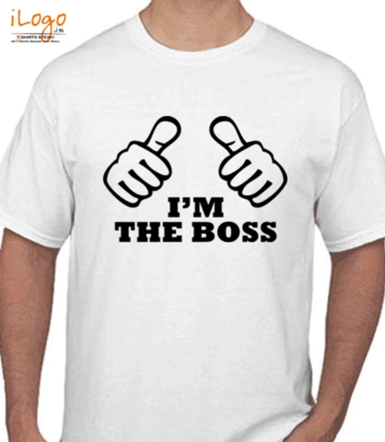 T shirts I-M-THE-BOSS T-Shirt