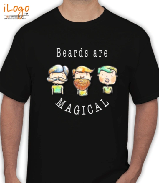 T shirts BeardsMagical T-Shirt
