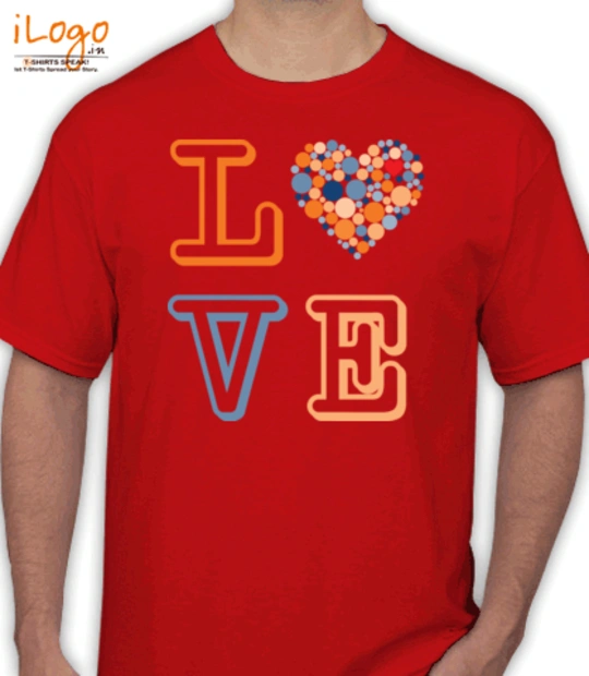 T shirts Milople-LOVE T-Shirt