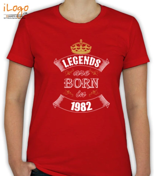 Legends are Born in 1982 Legends-are-born-in-%B T-Shirt