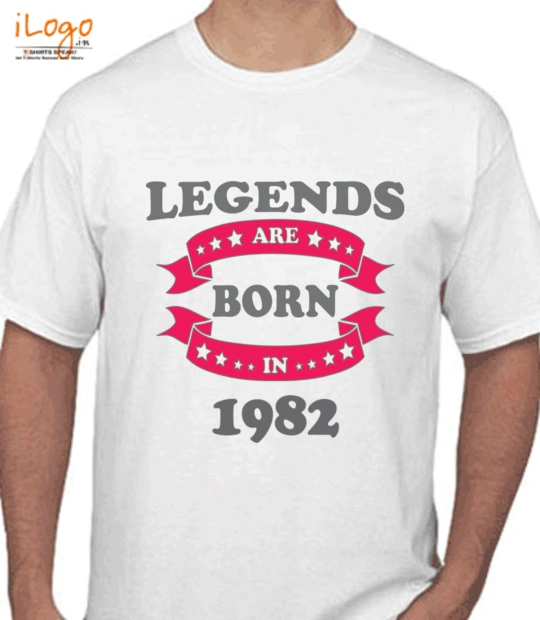 Legends are Born in 1982 Legends-are-born-IN-.%C T-Shirt