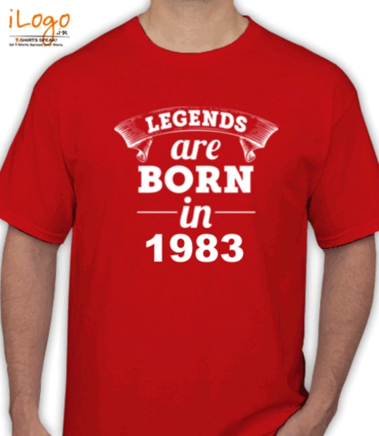 Legends are Born in 1983 Legends-are-born-in-%C T-Shirt