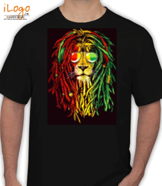 T shirts Rasta-Lion T-Shirt