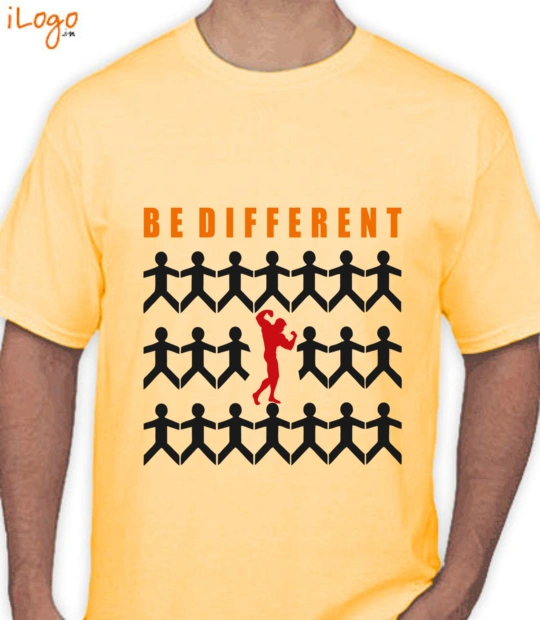 Weight lifting Be-different T-Shirt