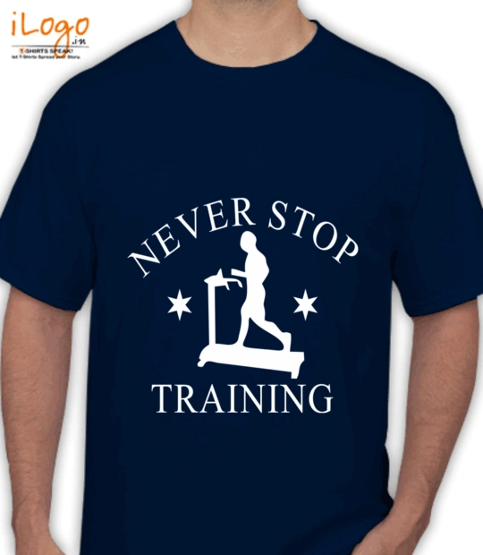 Weight lifting neverstop-training T-Shirt