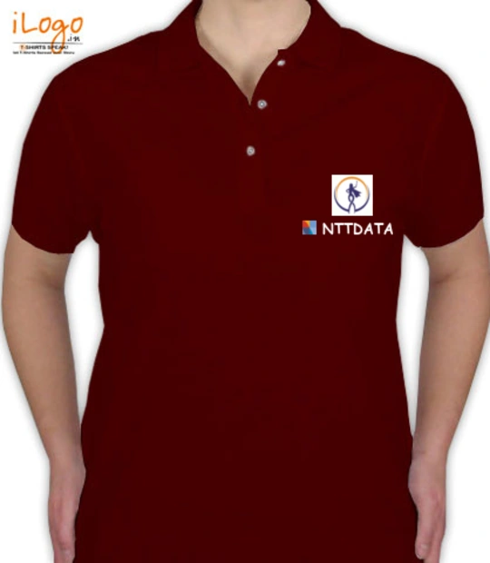 T shirts WIN-Maroon-Polo T-Shirt
