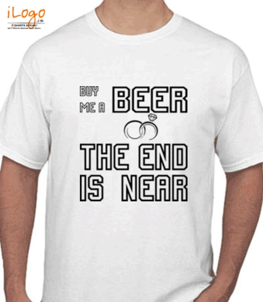 Bachelor Party Groom-the-end-is-near T-Shirt