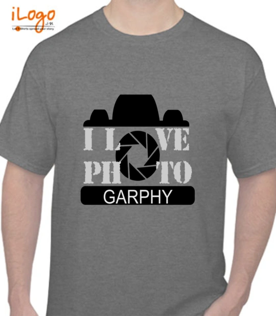 Camera flash love-photo-garphy T-Shirt