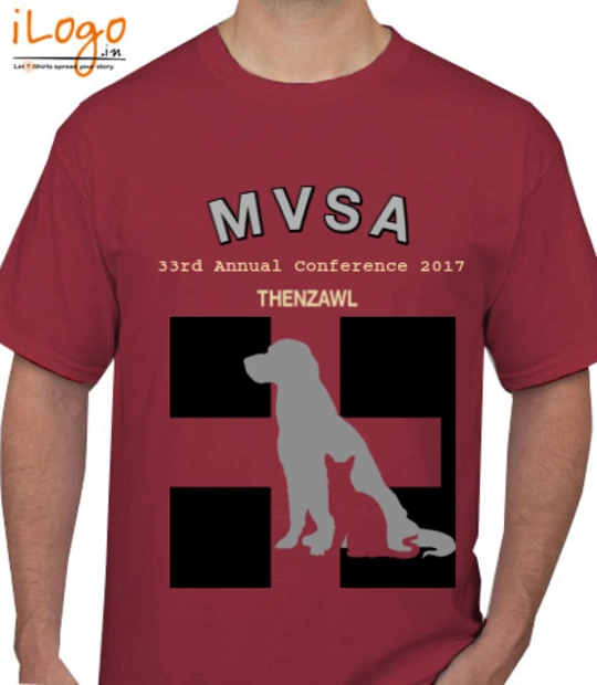 T shirts MVSA-red T-Shirt