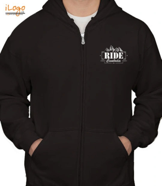 T shirts Blk-Hoody T-Shirt