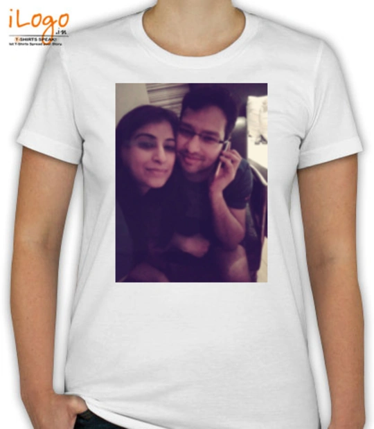 T shirts Aastha-Sourav T-Shirt