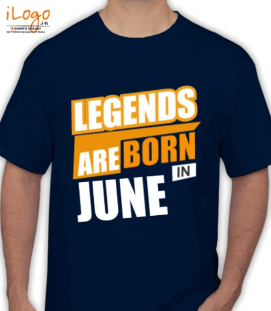 T shirts LEGENDS-ARE-BORN-IN-JUNE T-Shirt