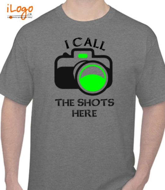 Camera flash Shots-Here T-Shirt