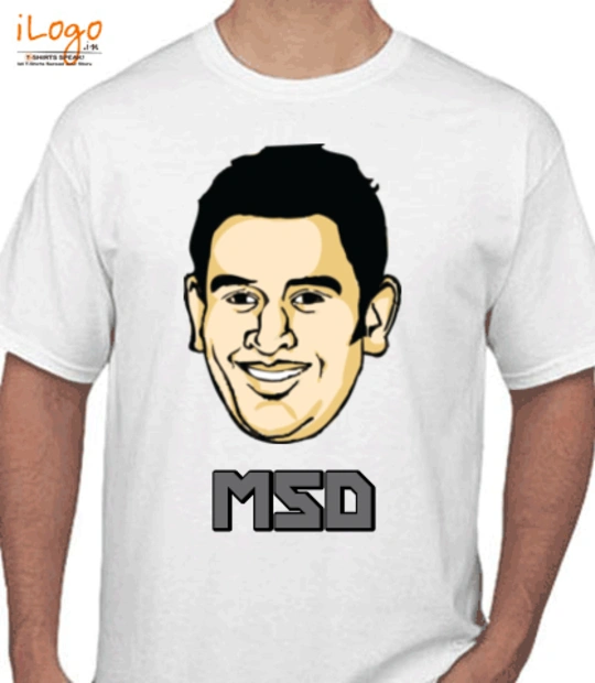 T shirts Dhoni-face T-Shirt