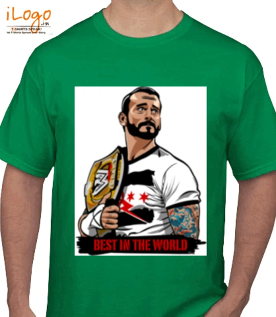 T shirts CM-PUNK T-Shirt
