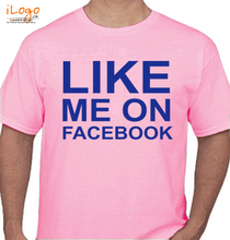 Facebook like-me-on-fb T-Shirt