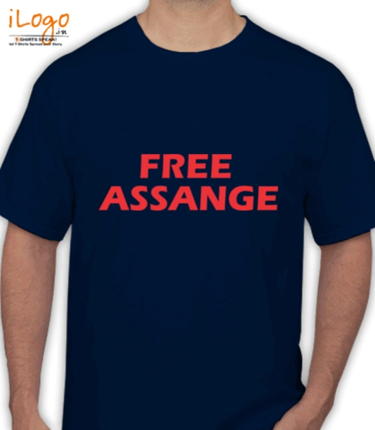Snow free-assange T-Shirt