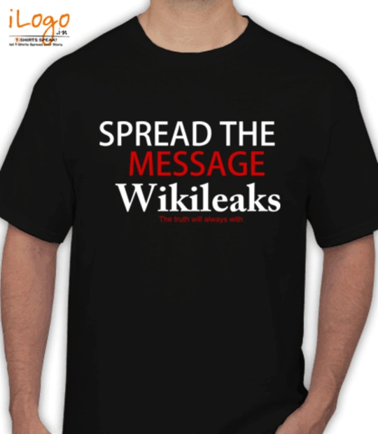 Wikileaks the-spread-message T-Shirt